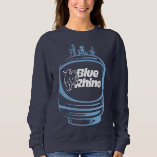 Blå "Tank" Mörk Kvinnor T Shirt