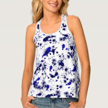 Blå Tanktop