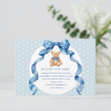 Blå Teddybjörn Böcker för Bebis