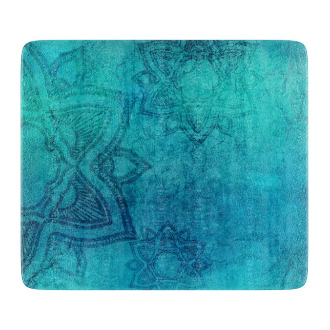Blå texturerad Lotus (Framsidan)