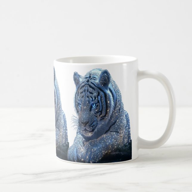 blå tiger mugg (Höger)