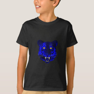 Blå Tiger Tee Shirt