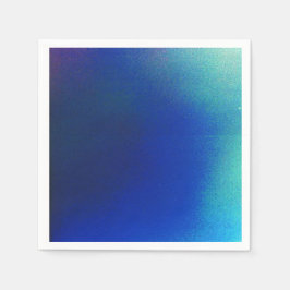 Blå till Aqua Cocktail Napkins Pappersservett