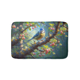 Blå ton 1 badrumsmatta