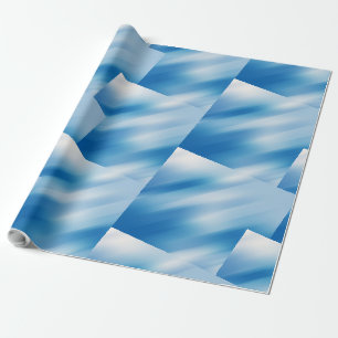 Blå topas presentpapper