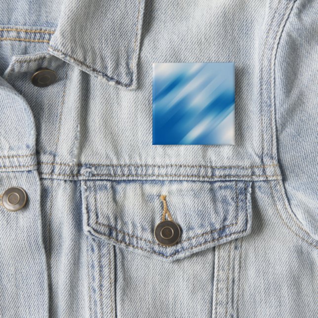 Blå topaz knapp (In Situ)