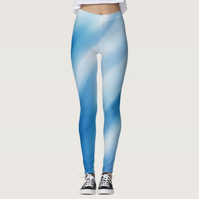Blå topaz leggings (Framsida)