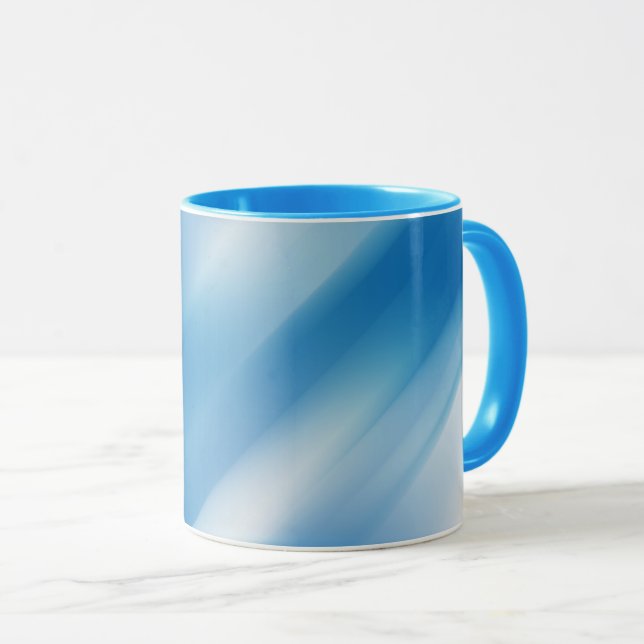 Blå topaz mugg (Framsida höger)