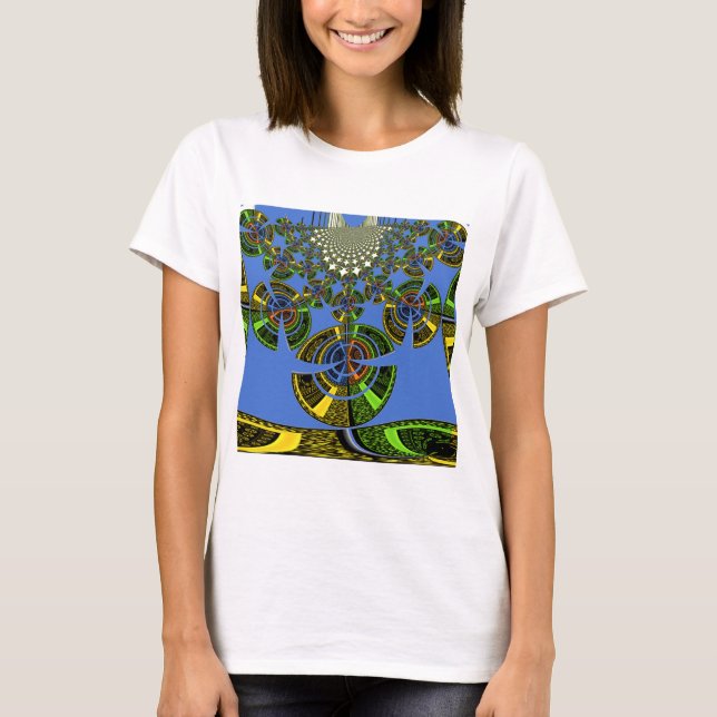 Blå tradition t shirt (Framsida)