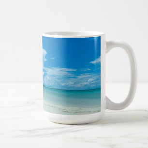 Blå tropisk havsutsikt, Palau Kaffemugg