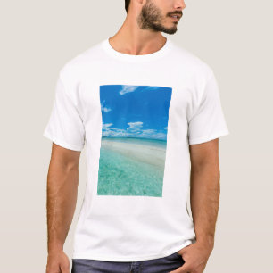 Blå tropisk havsutsikt, Palau T-shirt