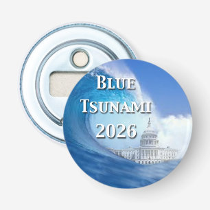 Blå Tsunami-valet 2026 Flasköppnare