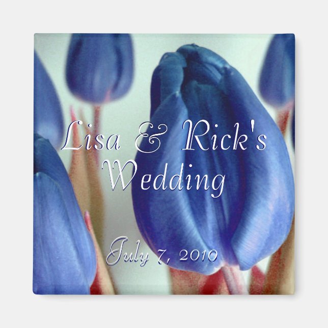 Blå tupplur magnet (Framsidan)