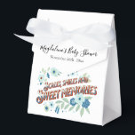 Blå turkos Grönt Blommor Dragon Baby Shower Presentaskar<br><div class="desc">Lägg till en gnutta till dina babyduschfavoriter med denna vackra blåa,  turkos och grönt-dragontemeterade favoritbox. Det är perfektens sätt att skicka hem dina gäster med lite magi och uppskattning för att de firar detta speciella tillfälle.</div>