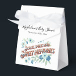 Blå turkos Grönt Blommor Dragon Baby Shower Presentaskar<br><div class="desc">Lägg till en gnutta till dina babyduschfavoriter med denna vackra blåa,  turkos och grönt-dragontemeterade favoritbox. Det är perfektens sätt att skicka hem dina gäster med lite magi och uppskattning för att de firar detta speciella tillfälle.</div>