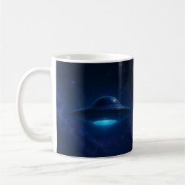 Blå UFO-möte Kaffemugg