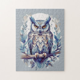 Blå Uggla [3/3] Pussel