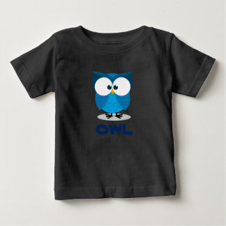 blå Uggla för barn T Shirt