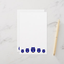 Blå Ugglans Design Brevpapper