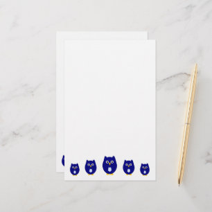 Blå Ugglans Design Brevpapper