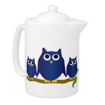 Blå Ugglor Design