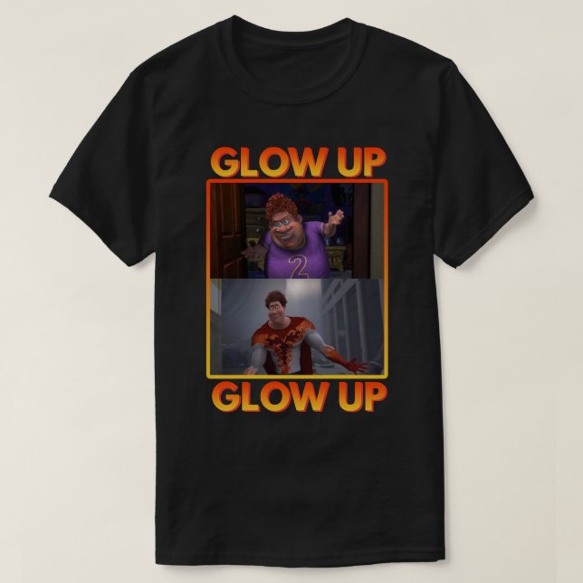 Blå upp, notty Boy Titan Tighten Megamin T Shirt (Design framsida)