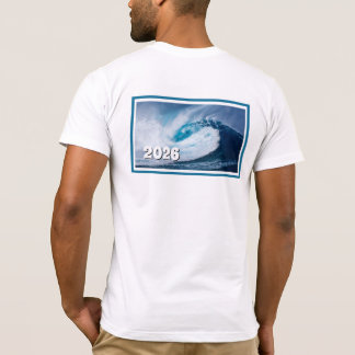 Blå våg 2026 t shirt