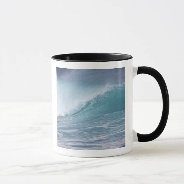 Blå våg som bryts, Maui, Hawaii, USA 2 Mugg (Höger)
