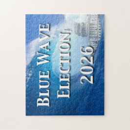 Blå våg-valet 2026 pussel