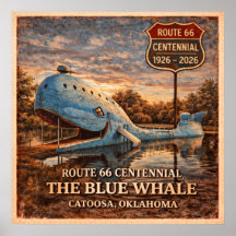 Blå Val Catoosa Oklahoma Centennial