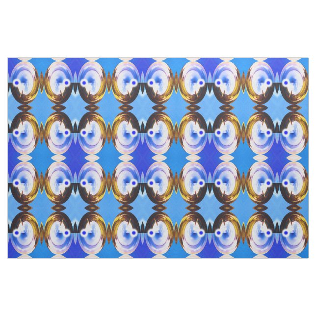 Blå vår tyg (Fat Quarter)