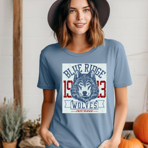 Blå Vargar T-Shirt