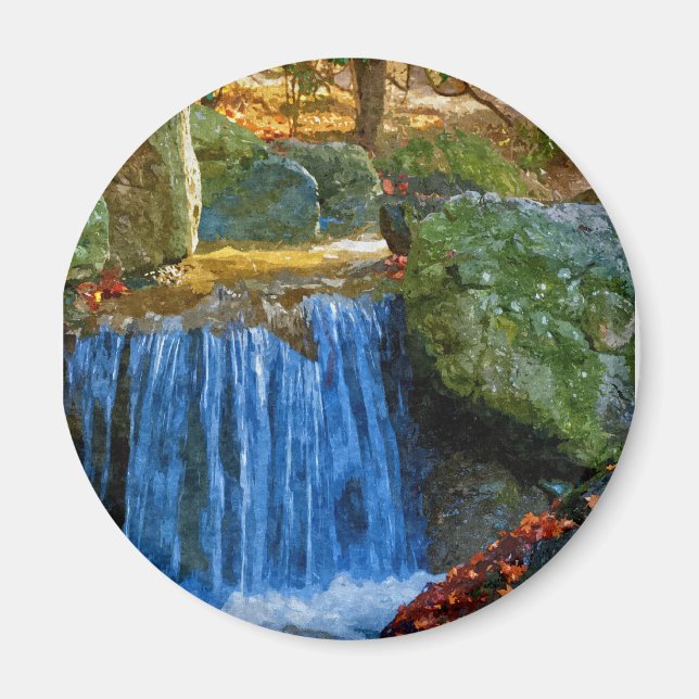 Blå vårspring magnet (Framsidan)