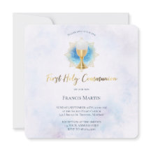 blå vattenfärg | Första inbjudan till fackförening