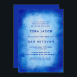 Blå vattenfärgen Ram Anpassningsbar Pub Bat mitzva Inbjudningar<br><div class="desc">Perfekt-kort för att tillkännage ett bat mitzvah, pub mitzvah eller annat judiskt firande! Hand gjorde vattenfärgsgrafik åt dig på framsidan! FULLT ANPASSADE! Klicka på "Anpassa" ovan om du vill redigera texten. Klicka på "Redigera med verktyg" om du vill justera typsnitt, färg och placeringar och ta bort baksidans design om du...</div>