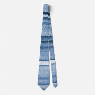 Blå vattenfärgsomber slips