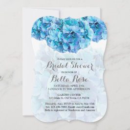 Blå vattenfri möhippa inbjudan hydrangea3