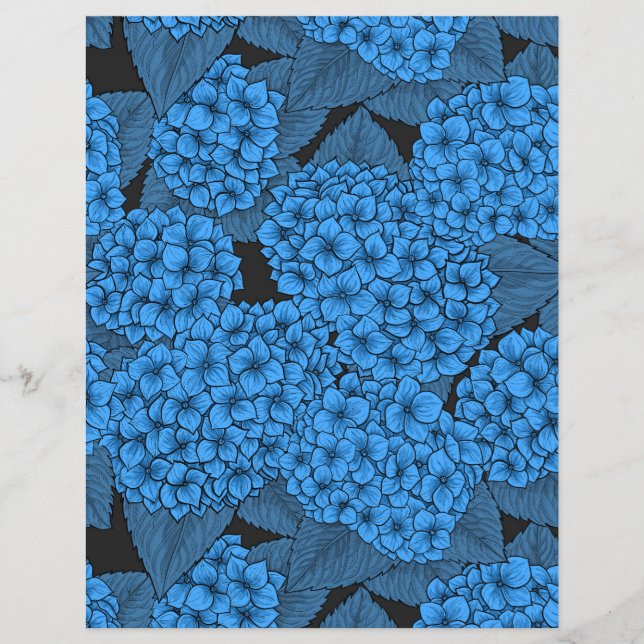 Blå vattensköda (Framsida)