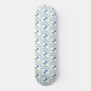 Blå vik mini skateboard bräda 18,5 cm
