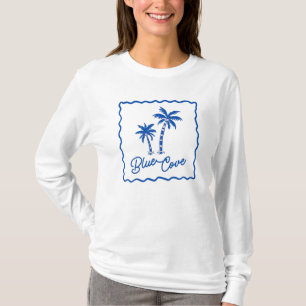 Blå vik t shirt