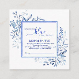 Blå vildblomma Något Blått Bjuderaffel Tilläggskort