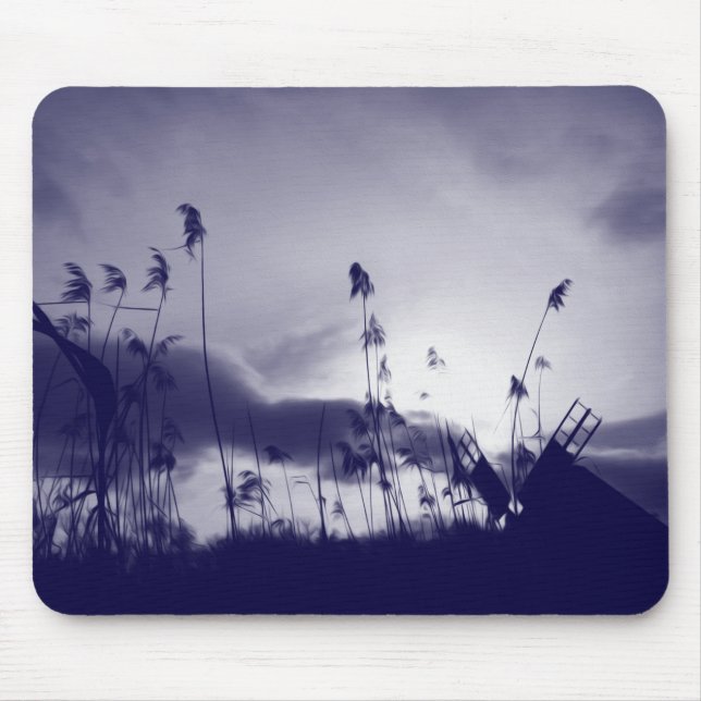 Blå vind musmatta (Framsidan)