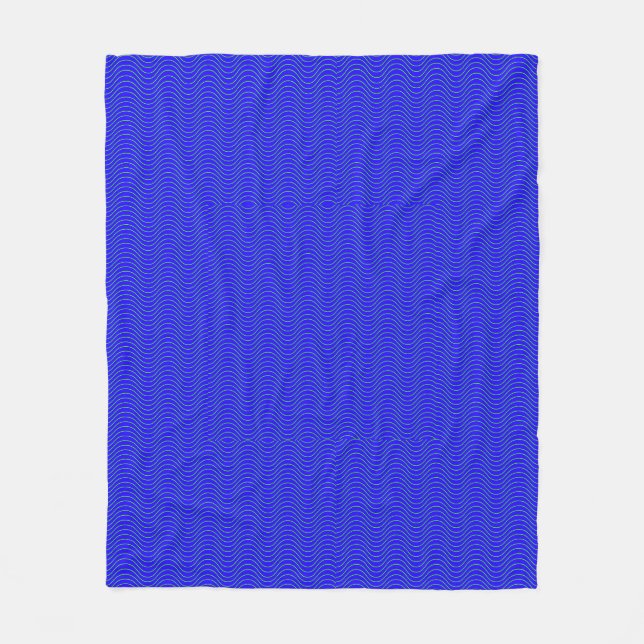 Blå vinkar filt (Framsidan)