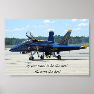 Blå vinklar flyger med bäst poster