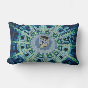 Blå Vintage Paris Fransk Luft Travel Europe Lumbarkudde