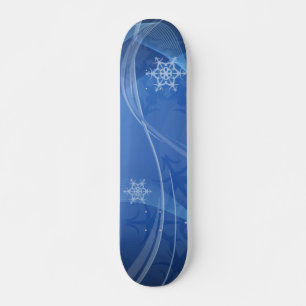 Blå vinter-skateboard skateboard bräda 20,5 cm