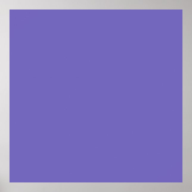 Blå-violett (Crayola) (enfärgad)  Poster (Framsidan)