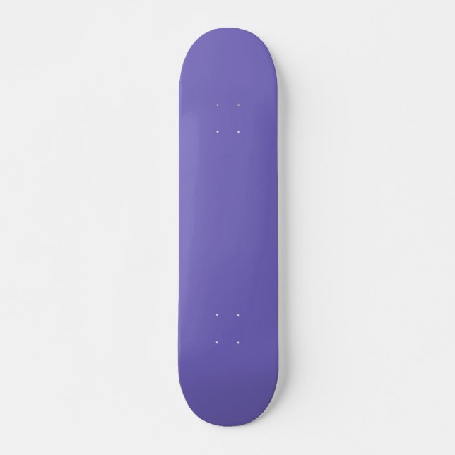 Blå-violett (Crayola)(heldragen färg)  Mini Skateboard Bräda 18,5 Cm (Framsida)