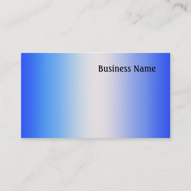 Blå Visitkort (Framsida)