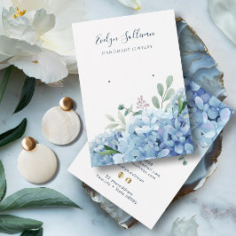 Blå visning för örnfiske visitkort